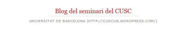 Blog del seminari