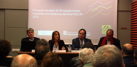 Presentació de l'Enquesta d'Usos Lingüístics 2015.