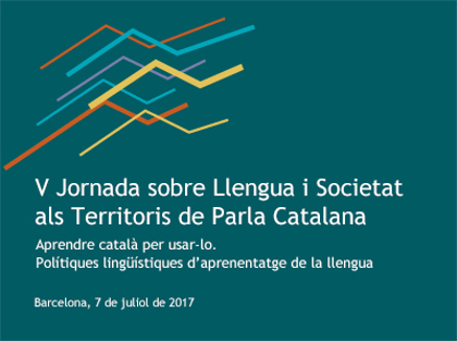 V Jornada sobre Llengua i Societat en els Territoris de Parla Catalana