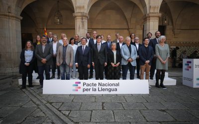 Teresa Cabré: «La llengua és la columna vertebral de la societat catalana i el Pacte Nacional per la Llengua és un gran acord per un tema de país»